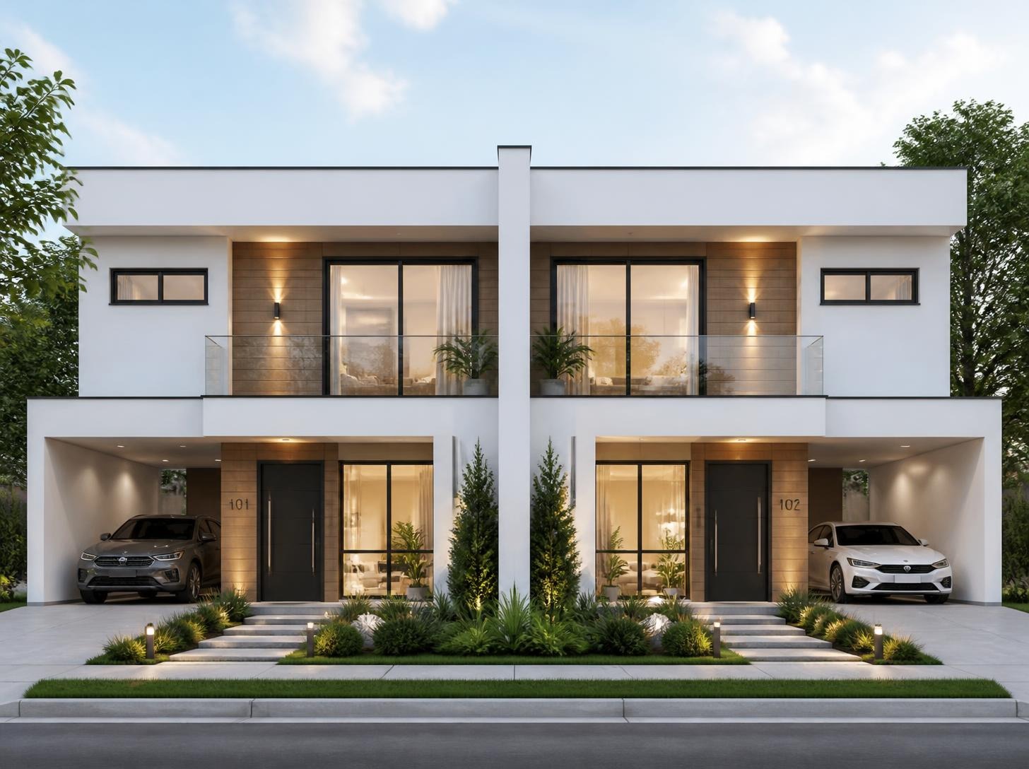 Duplex Horizon — maison R+1 de 220 m² avec 3 chambres, gamme Duplex